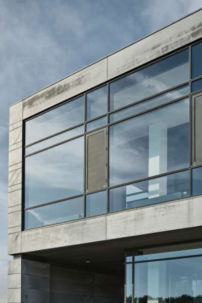 Façade cladding using DS Format stays the distance, Langelandsvej 6, 8940 Randers